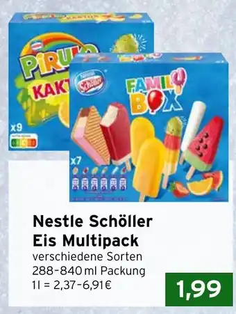 CAP Markt Nestle Schöller Eis Multipack Angebot