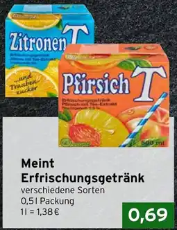 CAP Markt Meint Erfrischungsgetränk Angebot