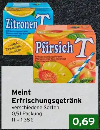 CAP Markt Meint Erfrischungsgetränk Angebot
