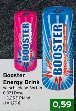 CAP Markt Booster Energy Drink Angebot