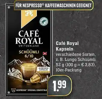 Marktkauf Café Royal Kapseln Angebot