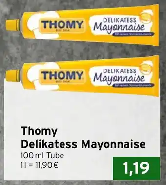 CAP Markt Thomy Delikatess Mayonnaise Angebot