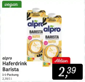 KONSUM alpro Haferdrink Barista Angebot