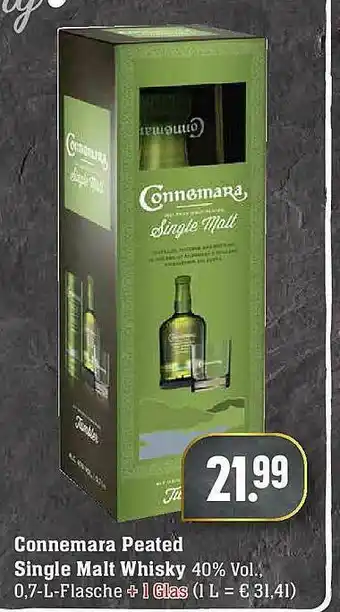 Marktkauf Connemara Peated Single Malt Whisky Angebot