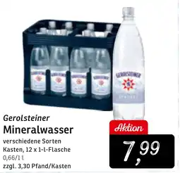 KONSUM Gerolsteiner Mineralwasser Angebot