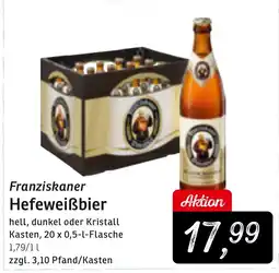 KONSUM Franziskaner Hefeweißbier Angebot