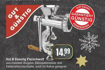 Marktkauf Gut & Günstig Fleischwolf Angebot