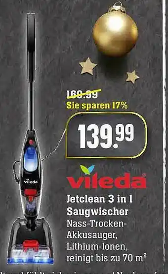 Marktkauf Vileda Jetclean 3in1 Saugwischer Angebot