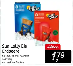 KONSUM Sun Lolly Eis Erdbeere Angebot