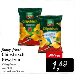 KONSUM funny-frisch Chipsfrisch Gesalzen Angebot