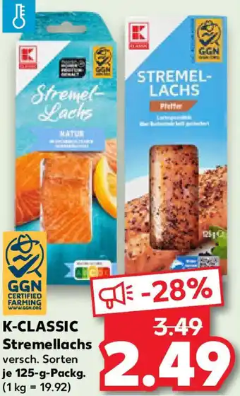 Kaufland K-CLASSIC Stremellachs Angebot