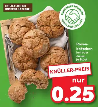 Kaufland Rosen- brötchen Angebot