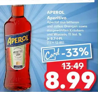Kaufland APEROL Aperitivo Angebot
