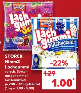 Kaufland STORCK Nimm2 Lachgummi Angebot