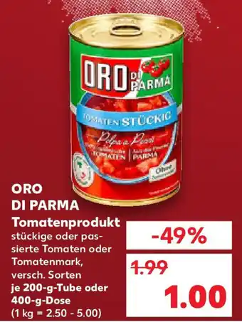 Kaufland ORD DI PARMA Tomatenprodukt Angebot