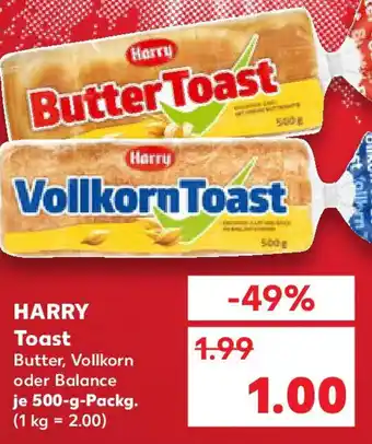 Kaufland HARRY Toast Angebot