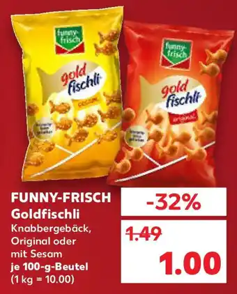 Kaufland FUNNY-FRISCH Goldfischli Angebot