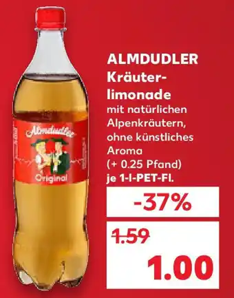 Kaufland ALMDUDLER Kräuter- limonade Angebot