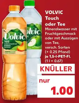 Kaufland VOLVIC Touch oder Tee Angebot