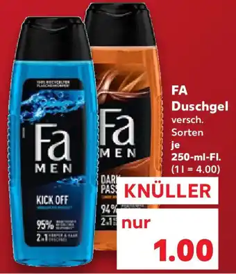 Kaufland FA Duschgel Angebot