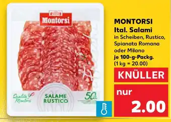 Kaufland MONTORSI Ital. Salami Angebot