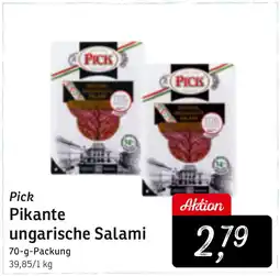 KONSUM Pick Pikante ungarische Salami Angebot