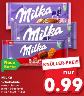 Kaufland MILKA Schokolade Angebot