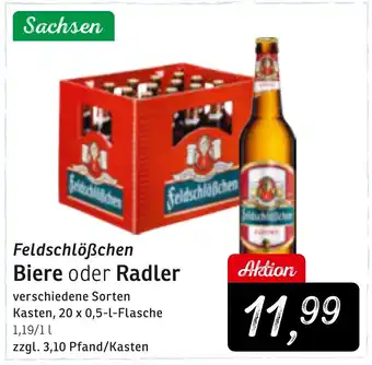KONSUM Feldschlößchen Biere oder Radler Angebot