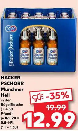 Kaufland HACKER PSCHORR Münchner Hell Angebot