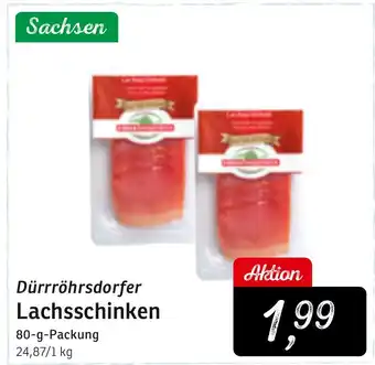 KONSUM Dürrröhrsdorfer Lachsschinken Angebot