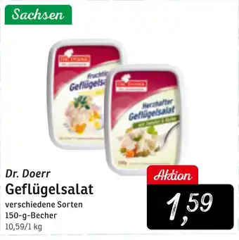 KONSUM Dr. Doerr Geflügelsalat Angebot