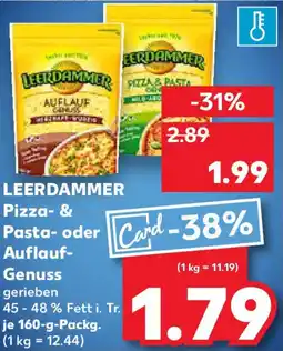 Kaufland LEERDAMMER Pizza- & Pasta- oder Auflauf- Genuss Angebot