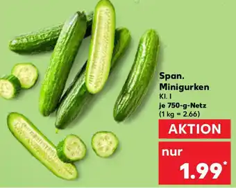 Kaufland Span. Minigurken Angebot