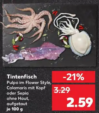 Kaufland Tintenfisch Angebot