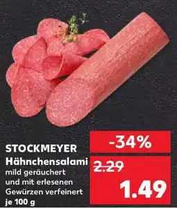Kaufland STOCKMEYER Hähnchensalami Angebot