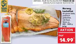 Kaufland Norweg. Lachsfilet Angebot