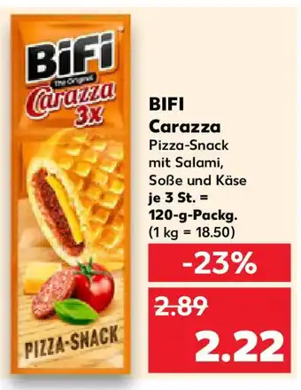 Kaufland BIFI Carazza Pizza-Snack Angebot