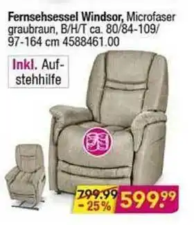 Möbel Boss Fernsehsessel Windsor Angebot