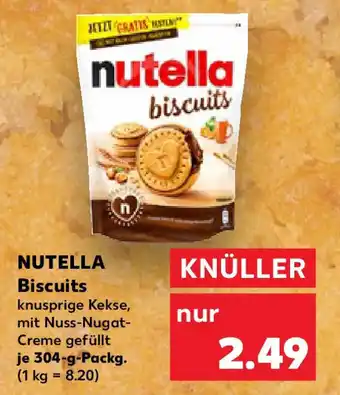 Kaufland NUTELLA Biscuits Angebot