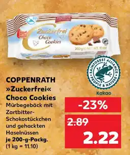 Kaufland COPPENRATH Zuckerfrei Choco Cookies Angebot