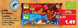 Kaufland K-BIO Bio-Hafer- Cookies Angebot