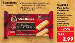 Kaufland WALKERS Pure Butter Shortbread Fingers Angebot