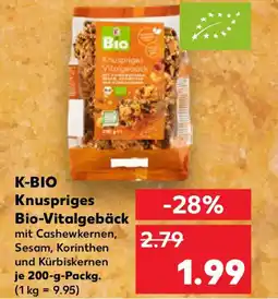 Kaufland K-BIO Knuspriges Bio-Vitalgebäck Angebot