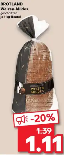 Kaufland BROTLAND Weizen-Mildes Angebot