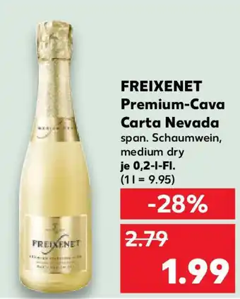 Kaufland FREIXENET Premium-Cava Carta Nevada Angebot