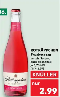 Kaufland ROTKÄPPCHEN Fruchtsecco Angebot