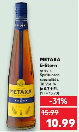 Kaufland METAXA 5-Stern Angebot