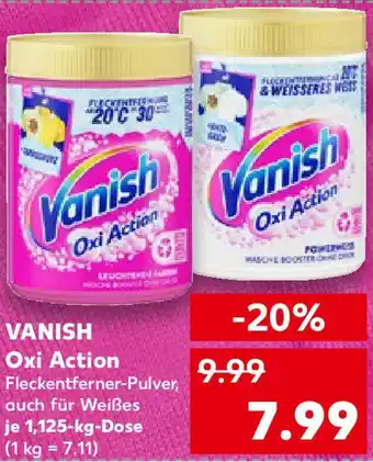 Kaufland VANISH Oxi Action Angebot