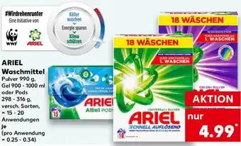 Kaufland ARIEL Waschmittel Angebot