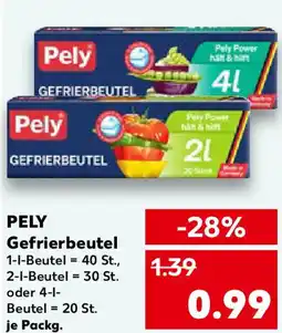 Kaufland PELY Gefrierbeutel Angebot